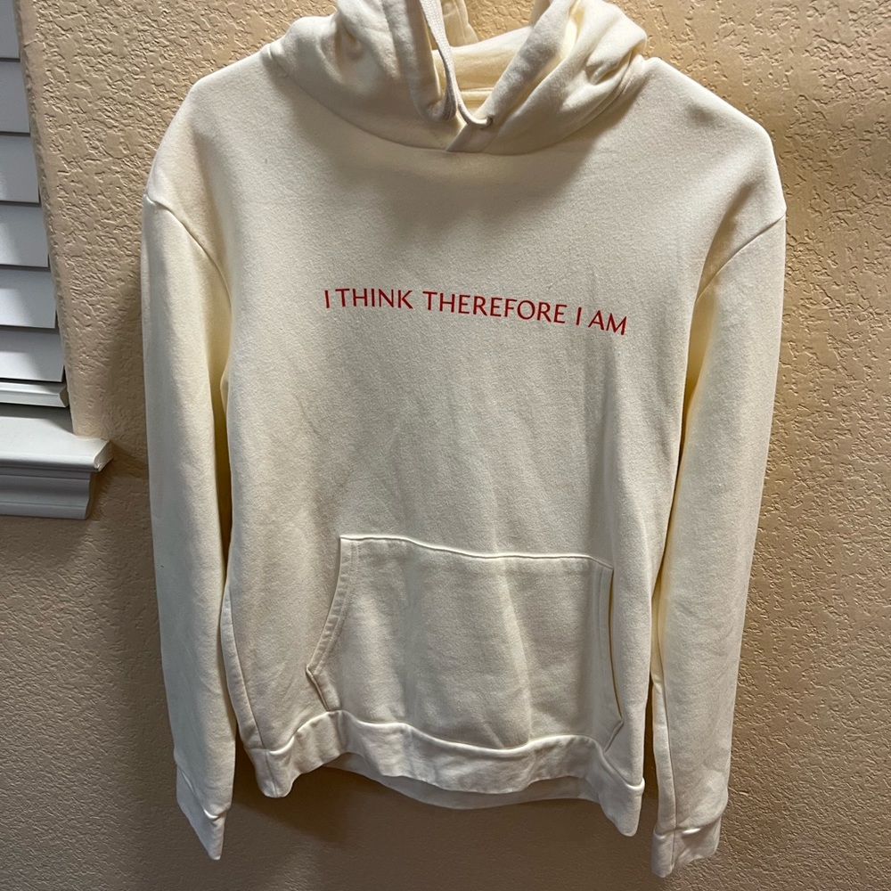 Billie Eilish I Think Therefore I Am hoodie